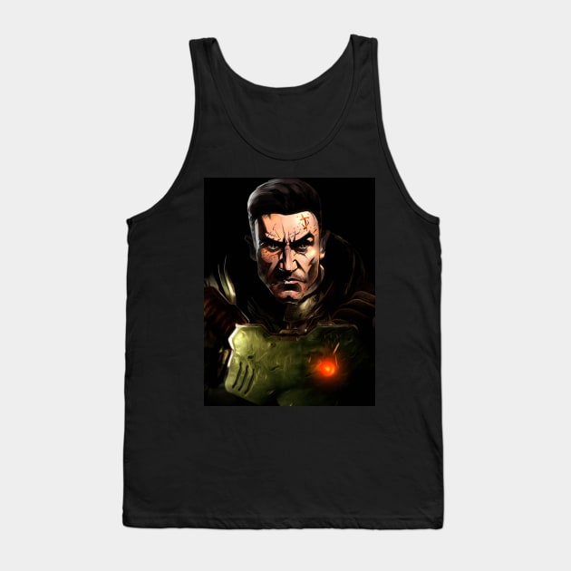 DoomSlayer Tank Top by SmpArt